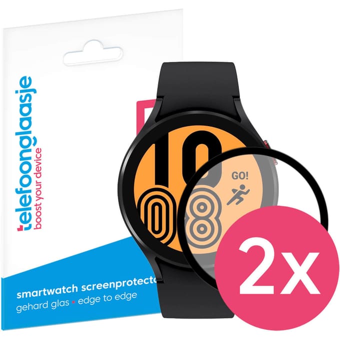 DuoPack: Samsung Galaxy Watch4 screenprotector - 44mm