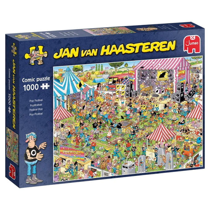 Puzzel Jan van Haasteren Pop Festival 1000