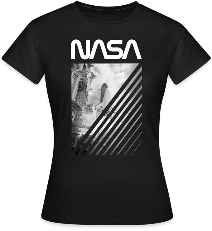NASA Official Merchandise Space Shuttle 6 T-Shirt Dames