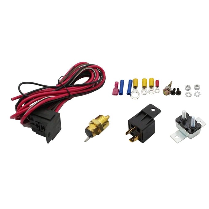 Ventilator Thermostaat Kits Temperatuur Relais Kits 3102 175-185° SBC BBC veelkleurig