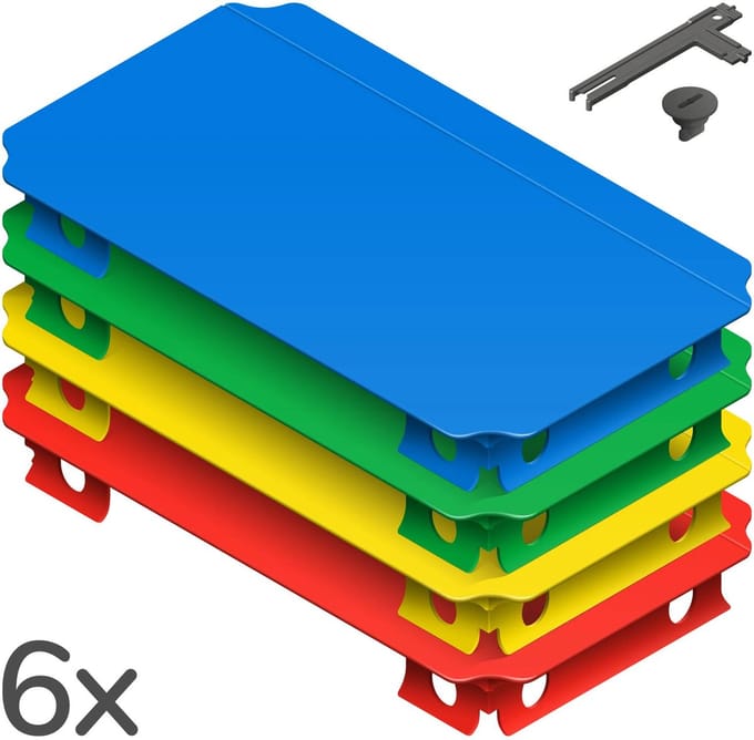 Quadro Half Panelen (40x20 cm) Set (6 st.)