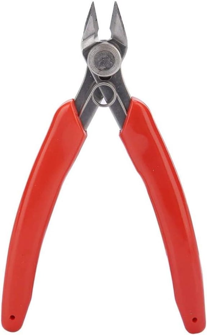 Diagonale Tang - Kabelknipper - Draad Knippen - Koolstofstaal - Compact - Zwart