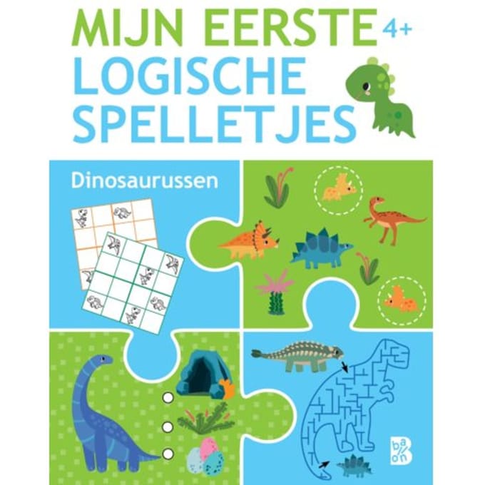 Mijn Eerste Logische Spelletjes / 4+ Dino's - Logisch Denken