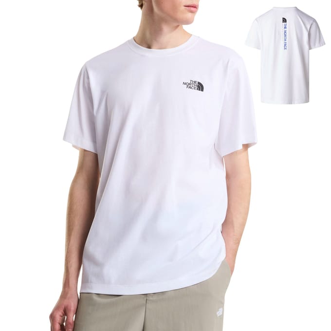 The North Face Vertical Logo Grap Shirt Heren - Maat M