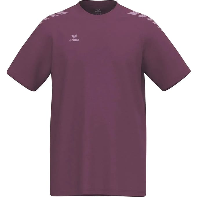Erima Cmpt 3 Wings T-Shirt Heren - Burgundy / Lavender | Maat: M
