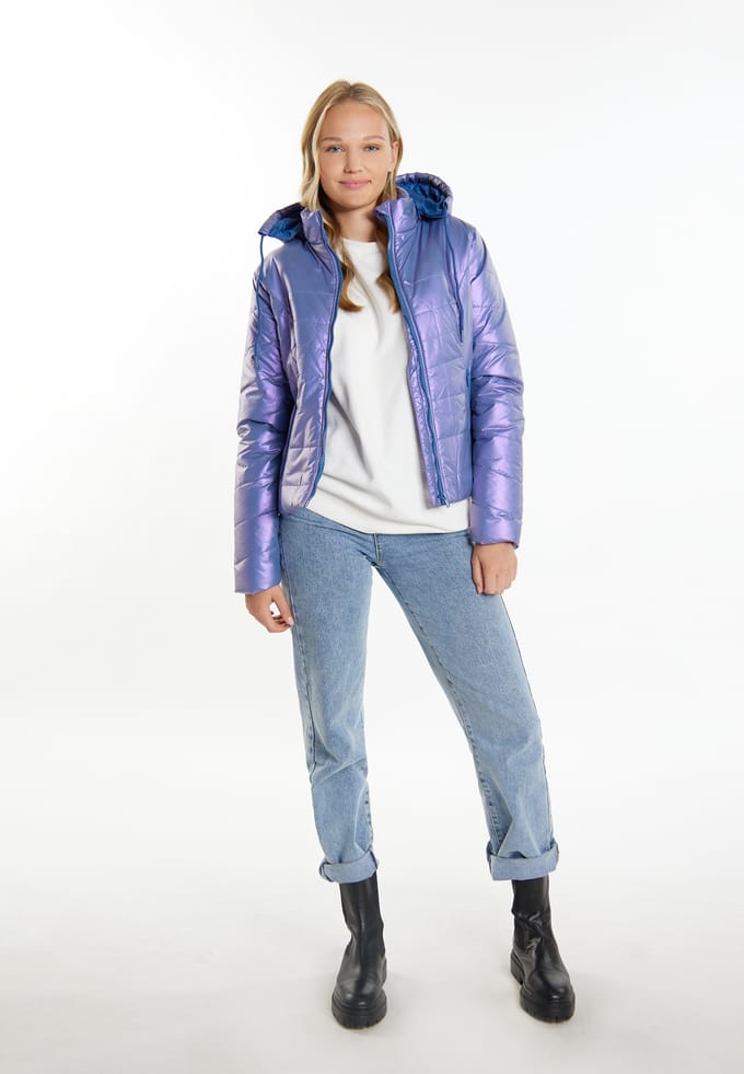 Mymo winterjas Dames violet