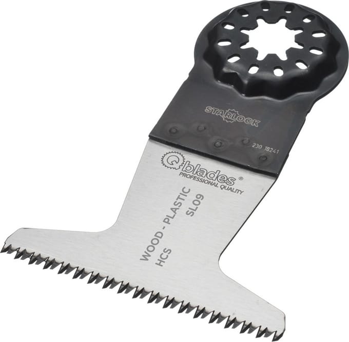 QBLADES STARLOCK MULTIZAAGBLAD PRECISION14TPI 65X50MM HCS SL09-10+1ST