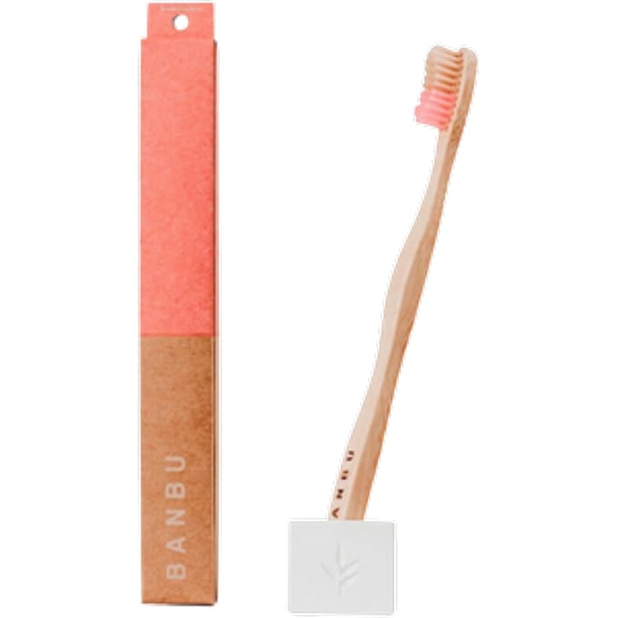 Banbu Bamboe Tandenborstel - Roze