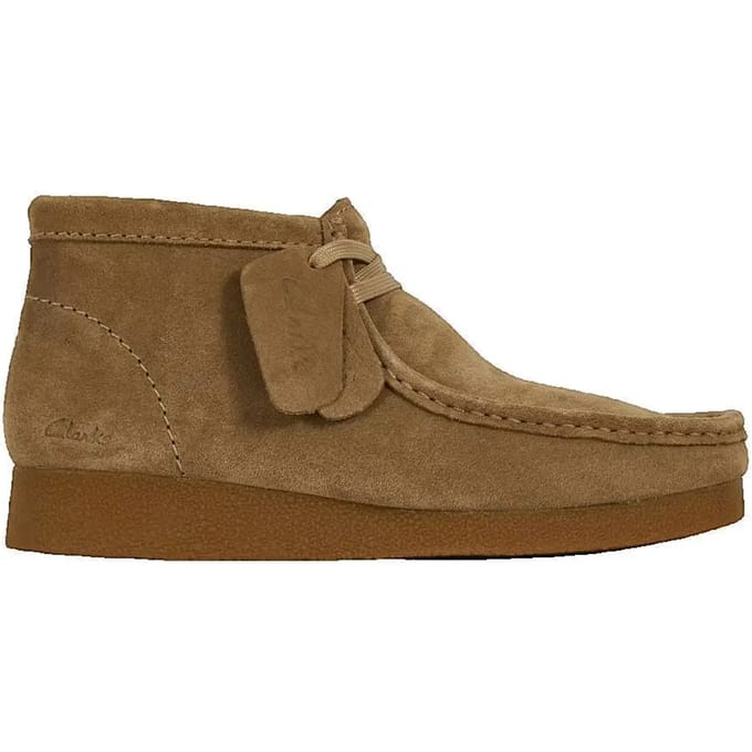 CLARKS WallabeeEVOBt Dames Veterschoenen - Suede - Bruin