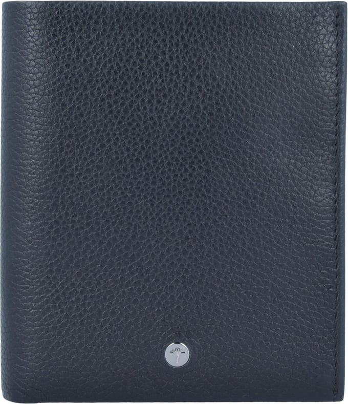 JOOP! Leren Portemonnee Cardona Midas BillFold V16 Black Zwart