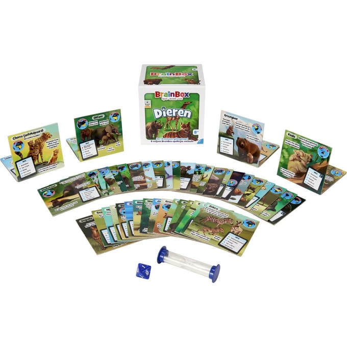 Brainbox : dieren - kaartspel