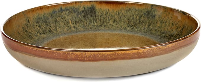 Serax - Sergio Herman Surface - Serveerschaal M - Indi Grijs - 32 Ø