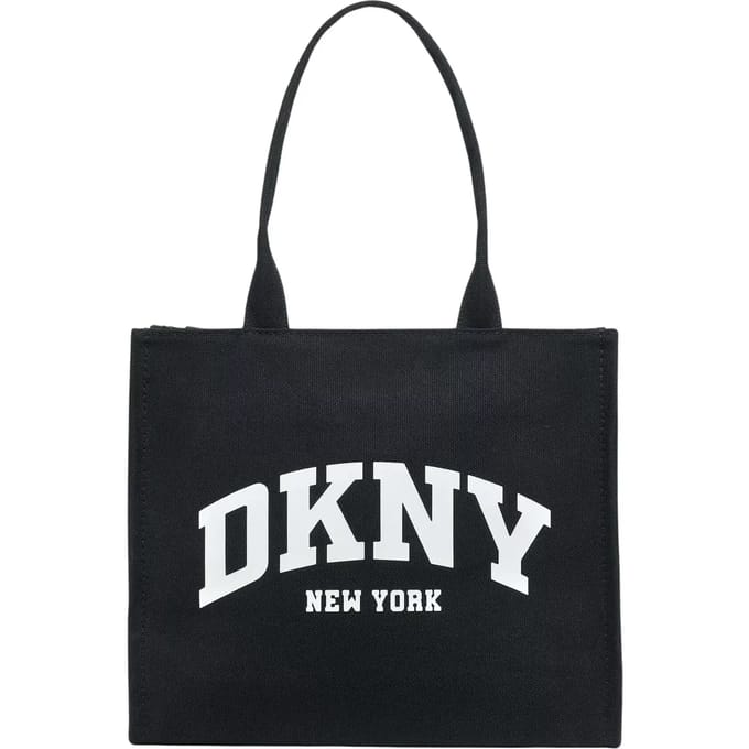 DKNY schoudertas shopper Hadlee Tote Bag Black / Silver zwart