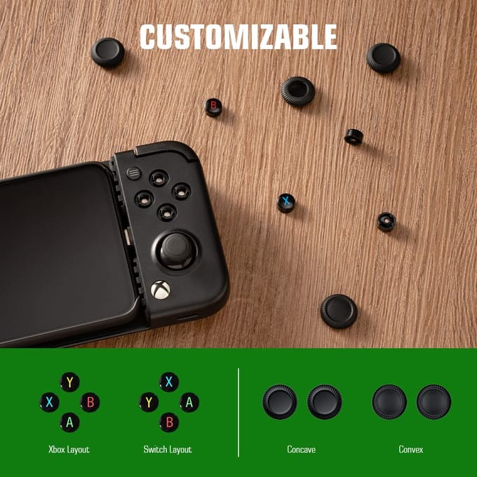 GameSir X2 Pro Xbox Mobiele Game Android Gamepad Compatibel met en Diablo Smartphone Controller met Xbox Game Pass Ultimate Bonus - Controller,