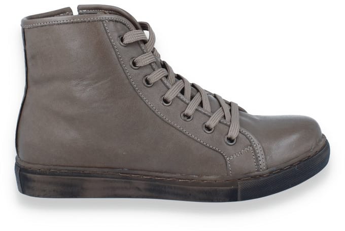 Andrea Conti Dames Sneaker High | Bruin | Maat: 41