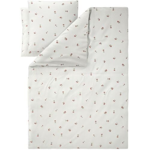 LIVARNO Mousseline dekbedovertrek 200 x 200 cm (Kersen)