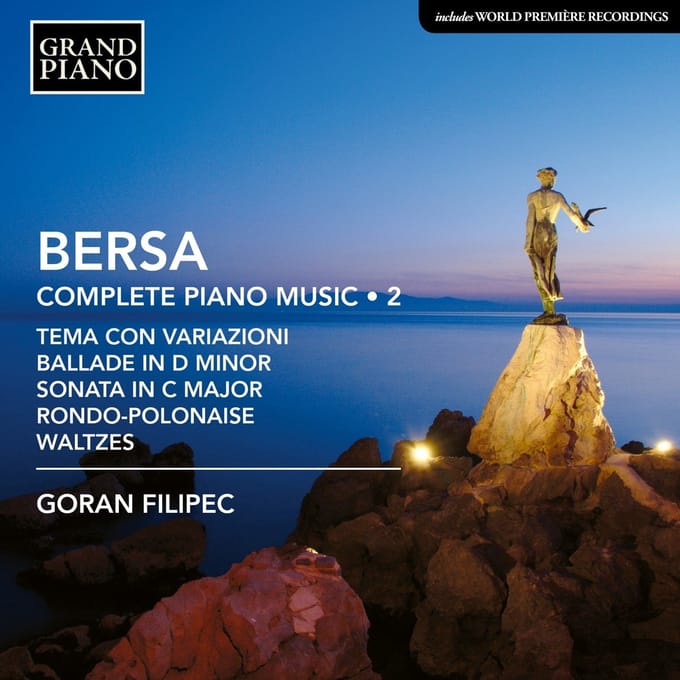 Goran Filipec - Bersa: Complete Piano Music 2 (CD)
