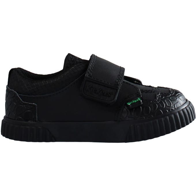 Kickers Lage Kinderen Zwarte Schoenen