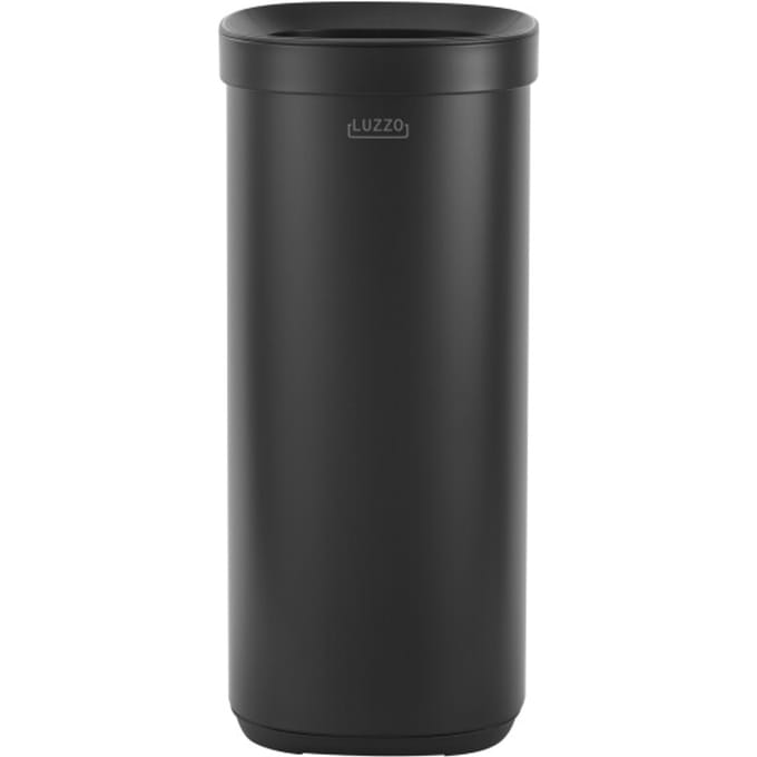 Luzzo® Open Square Prullenbak 50 liter - afvalbak-vuilnisbak -Zwart