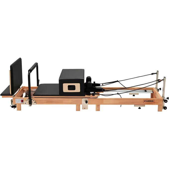 Reformer Pilates buigzaam in hout Cuore Pilates Advance