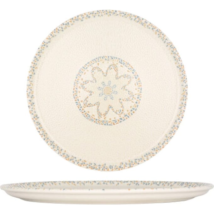By Bone Pizzabord - Tessera - Porselein - 32 cm - set van 2