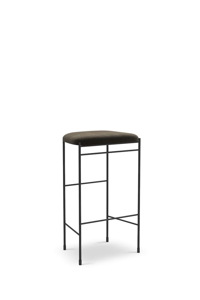 New Works Covent barkruk - Royal Nubuck Havanna 30258 - H 75 cm