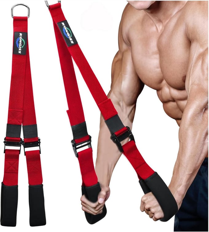 Verstelbare Trainingskabel Touw voor Triceps en Full Body Workouts