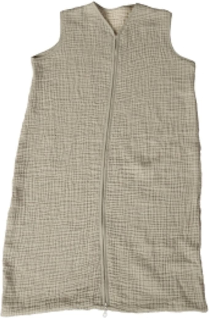 Quax Natural Muslin Tetra Slaapzak - 3/20md - 70cm - Grey/ecru