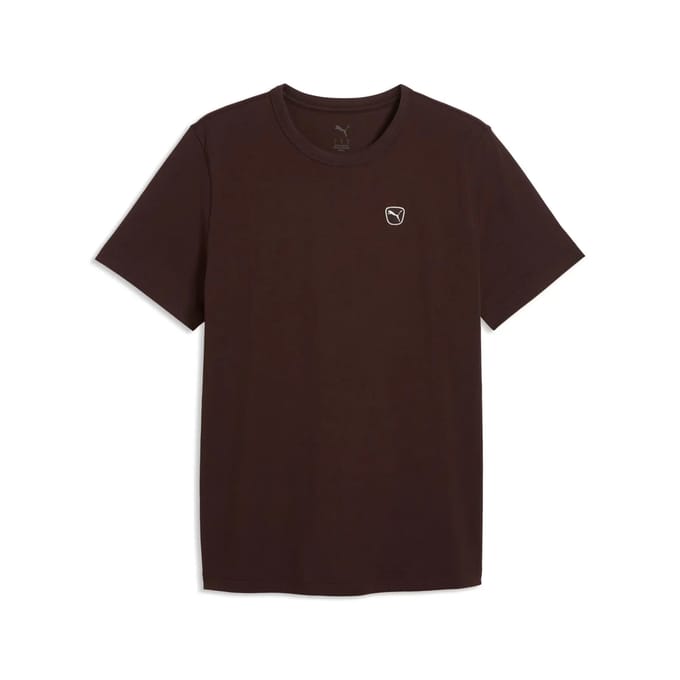 T-shirt met geborduurd embleem Puma