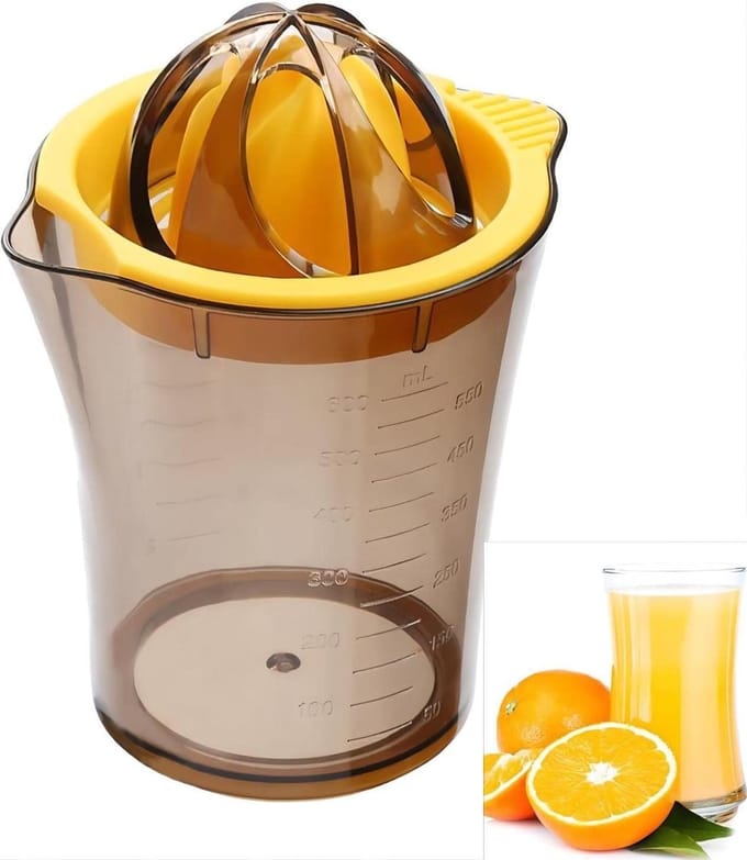 IBBO® - Handcitruspers - Sinaasappelpers - Citruspers handmatig - Fruitpers - Handpers - Juicer - 0.6L - Modern