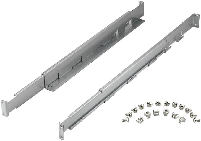 Rack 19 Inch - Schuifbare Rails - Geschikt voor Zware Apparatuur - 1U - 740 mm