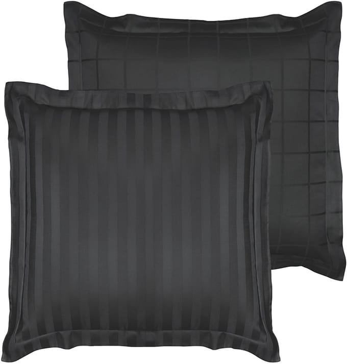 De Witte Lietaer Zygo Kussensloop - Ebony 60x70