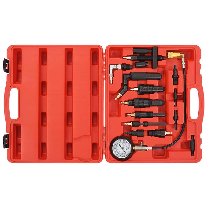 vidaXL Compressietesterset voor dieselmotoren