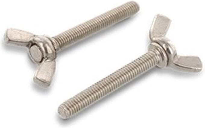 Vleugelschroef Din316 M8X30 Rvs A2 - 50 stuks
