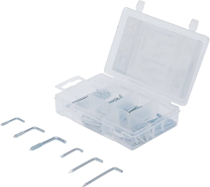 BGS Assortiment stalen haken 48 delig
