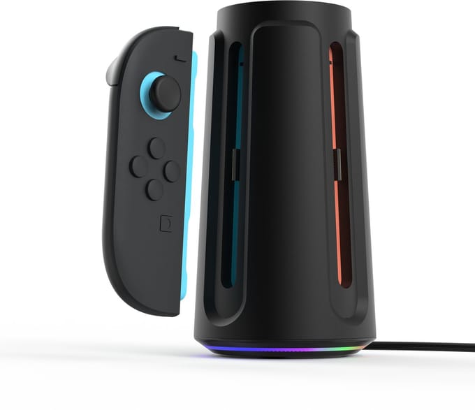 Hyperkin - Switch 2 - charging / docking station - Power Beacon - 4x Joy-Cons - magnetisch - oplaadstation