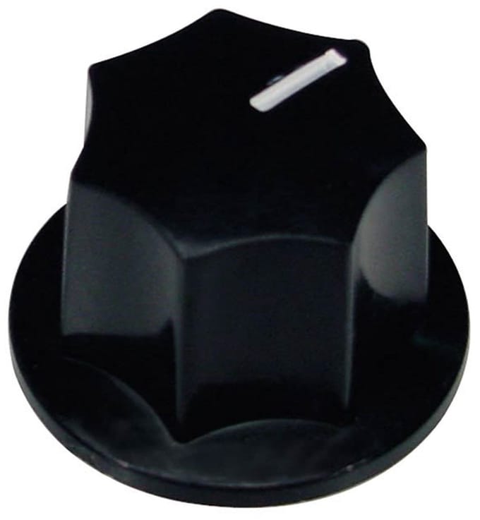 Boston KB-140-L Knop voor Jocker Bas – Zwart, Groot