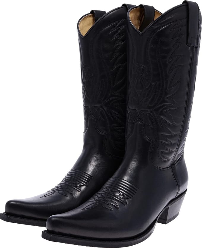 FB Fashion Boots BU1006 Black westernlaars - zwart