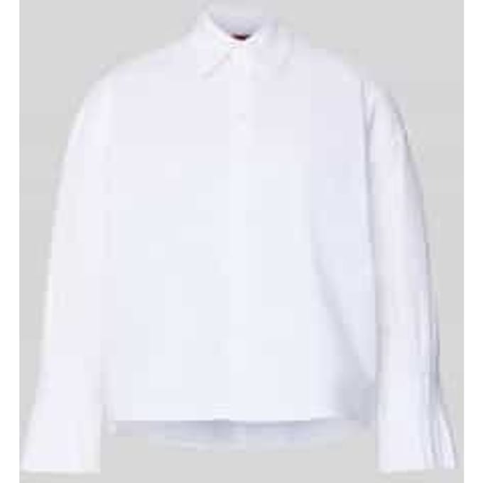 Regular fit overhemdblouse van Katoenmix model 'EGGY'