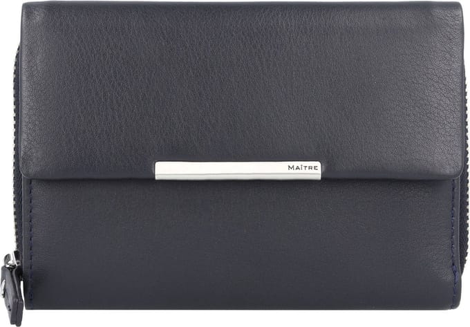 Maître Portemonnee Belg Dagrete Purse MH14FZ Darkblue Donkerblauw