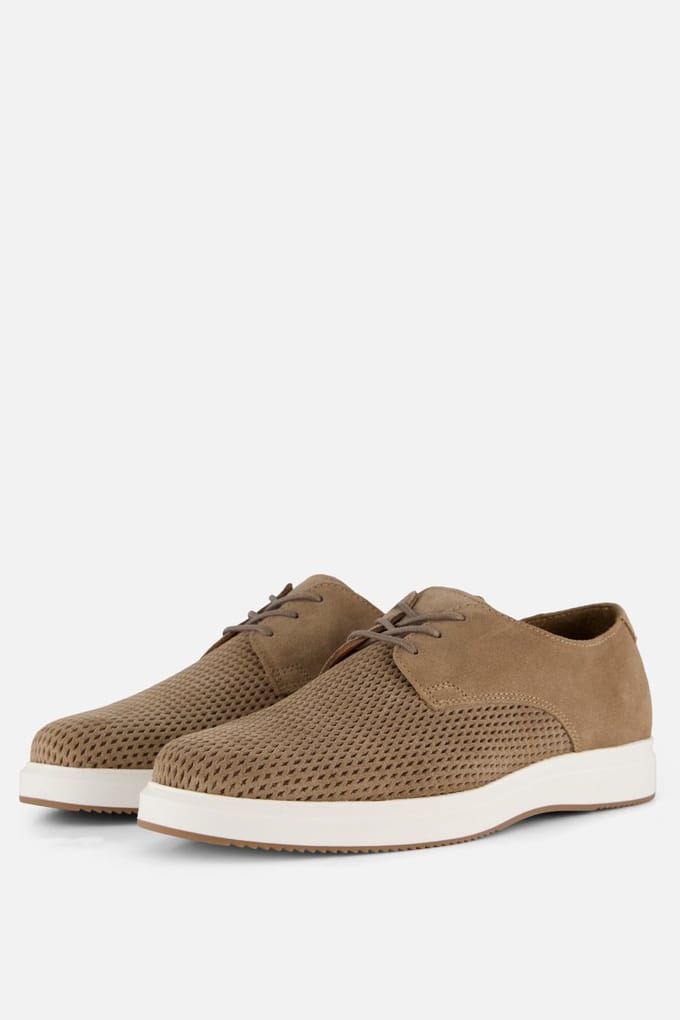 Cycleur de luxe Cycleur De Luxe DC9 Veterschoenen taupe Suède