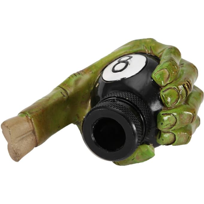 Skelet Hand Doodskop 8 Bal Auto Handgeschakelde Versnellingspook Pook Universeel black