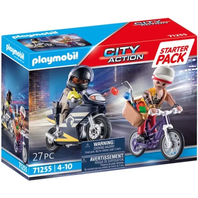 PLAYMOBIL 71255 StarterPack Speciale Eenheid en juwelendief Bouwsets