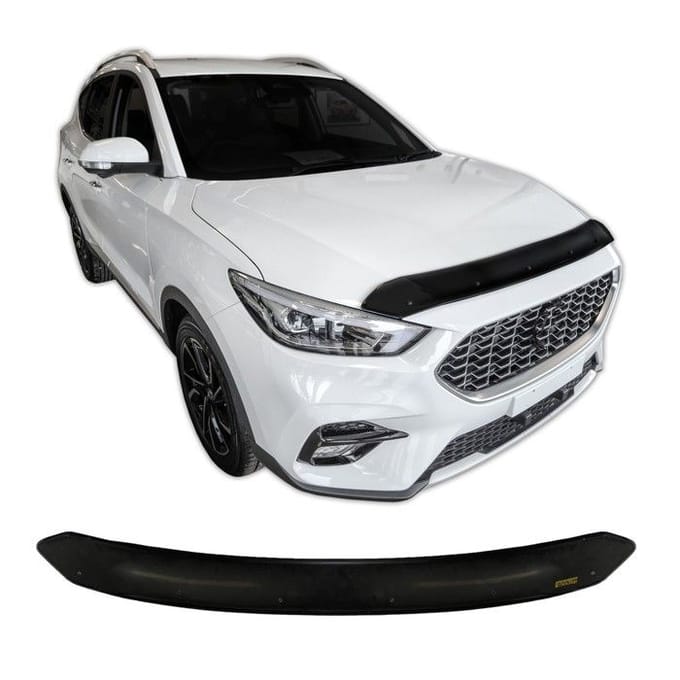 SCOUTT | Bra Capot Déflecteur Protection Pour MG ZS Depuis 2019, Aérodynamique, Assemblage Facile, Aucun perçage requis