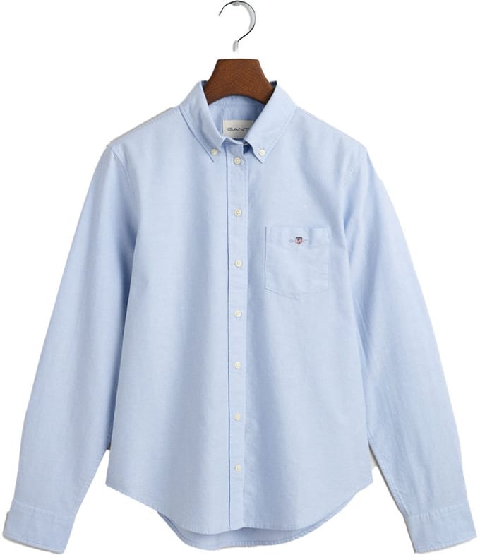 Gant 4300470 Overhemd Met Lange Mouwen Blauw 36 Vrouw