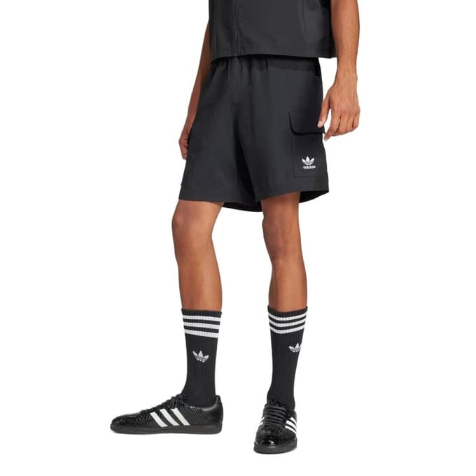Adidas Essential Korte Broeken Heren - Zwart - Maat S - Poly Woven