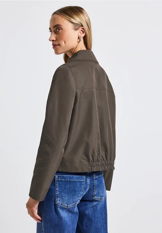 Korte trenchcoat