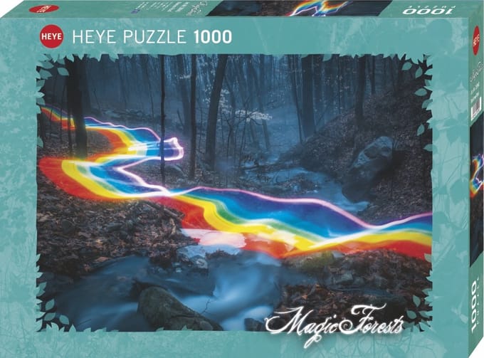 Heye Puzzel Rainbow Road 1000.