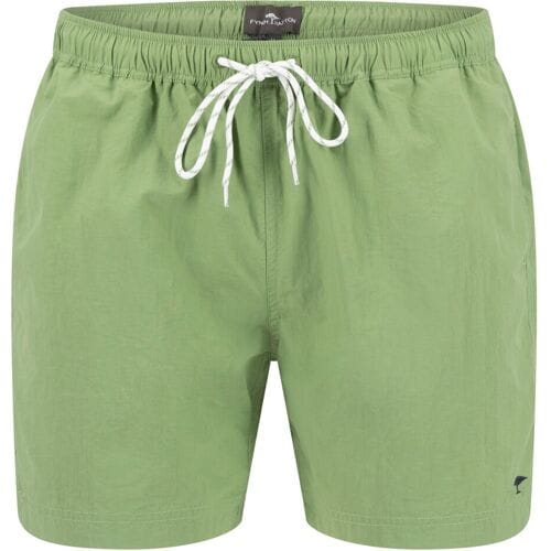 Fynch-Hatton Swim Short Solid Color Drawstring Avocado / male