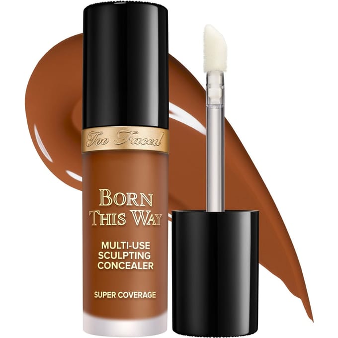 Too Faced Born This Way Super Coverage Multi-Use Concealer 13.5ml (Various Shades) - Chestnut